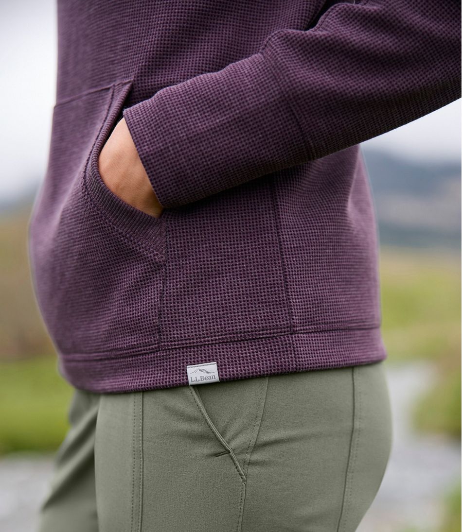 Women's Mountainside Micro Waffle Pullover | L.L.Bean for sale
