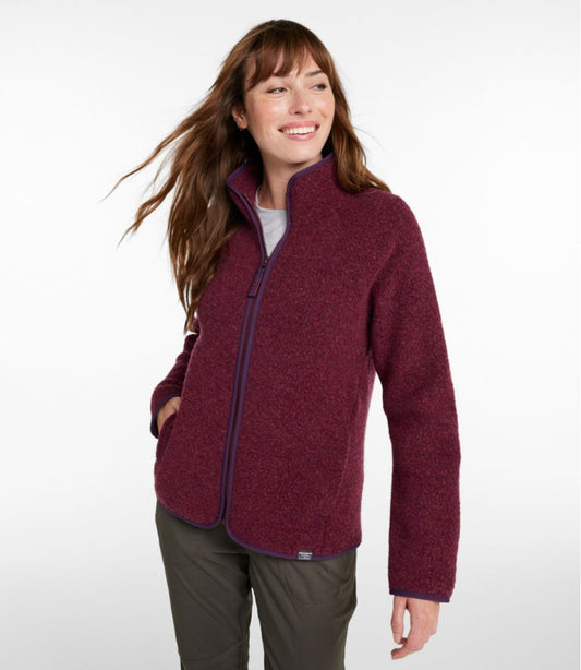 Women's All Season Wool Fleece Full-Zip Jacket | L.L.Bean near me