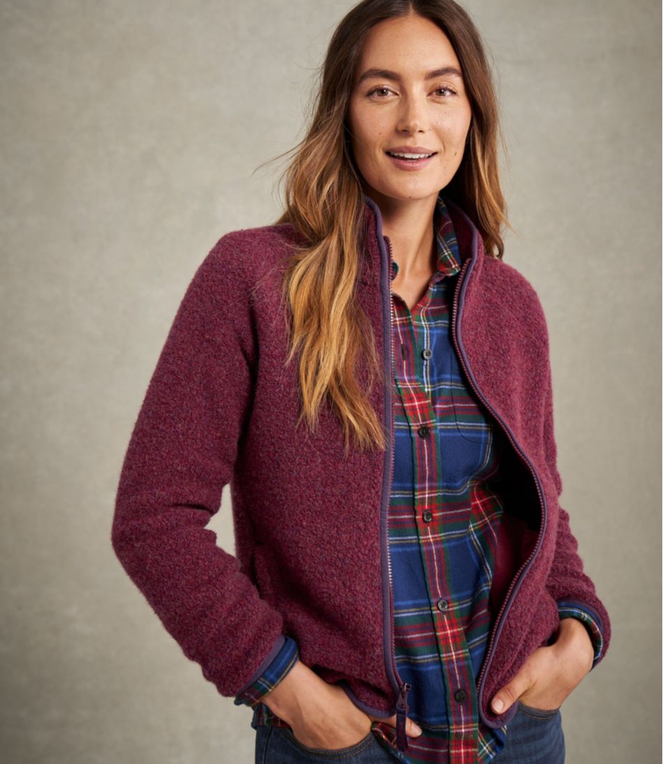 Women's All Season Wool Fleece Full-Zip Jacket | L.L.Bean near me