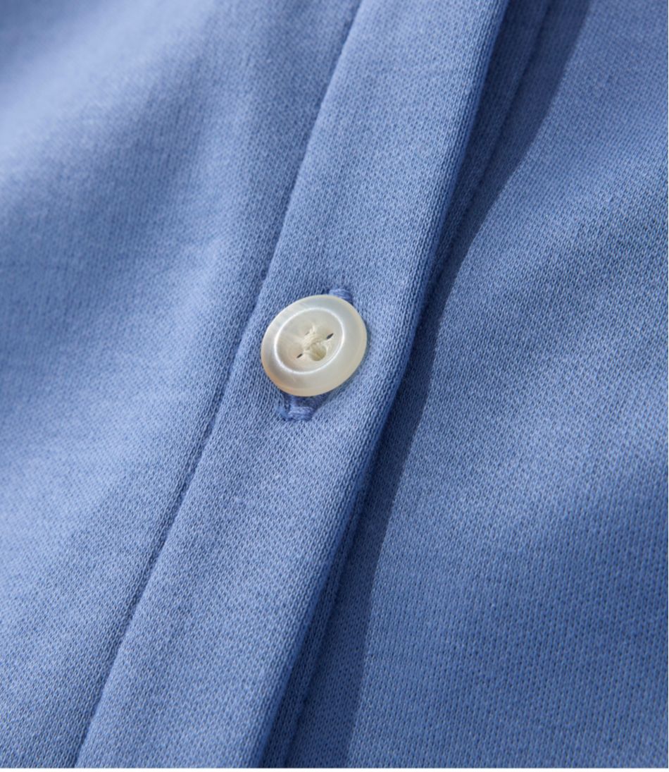 Women's Pima Cotton Tee, Long-Sleeve Crewneck Cardigan | L.L.Bean online