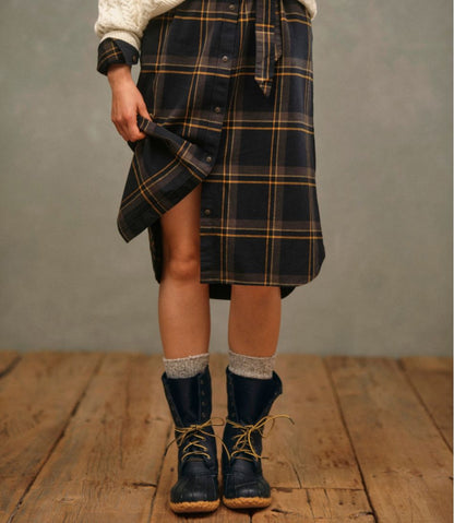 Women's Signature Camp Flannel Midi Dress | L.L.Bean for sale