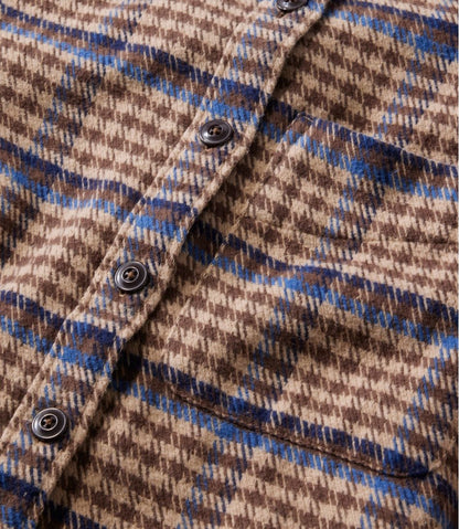 Women's Signature 1933 Collarless Chamois Tunic, Plaid | L.L.Bean outlet