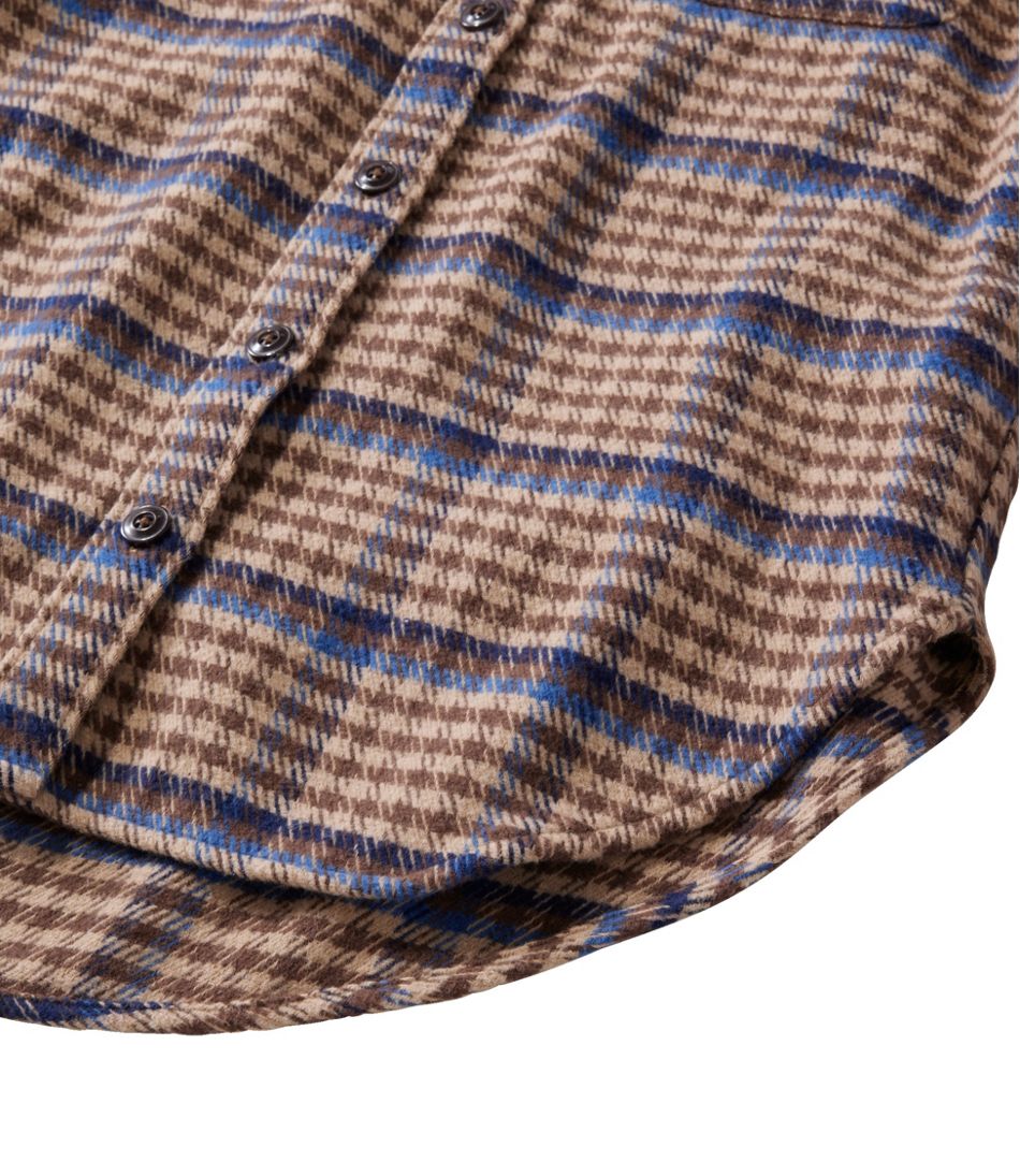 Women's Signature 1933 Collarless Chamois Tunic, Plaid | L.L.Bean outlet