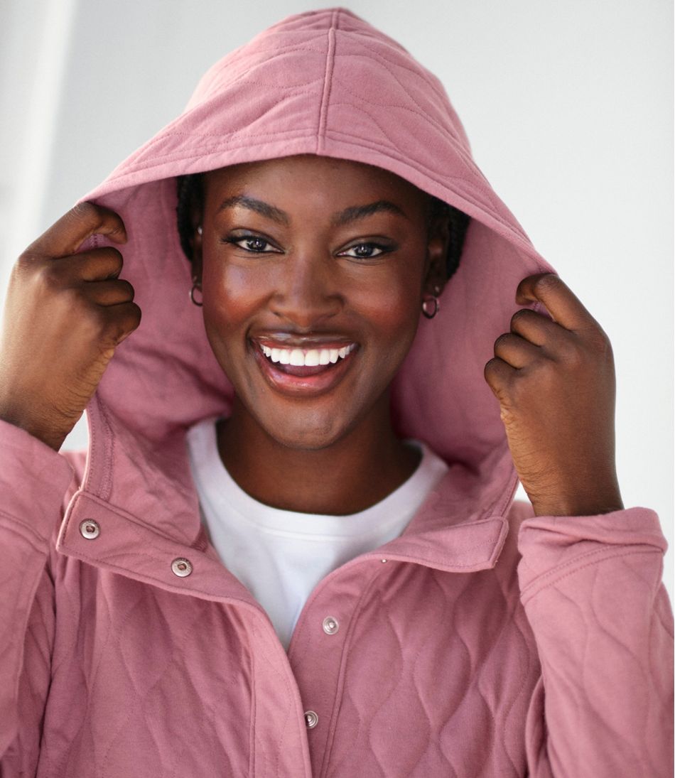 Women's VentureSoft Quilted Hooded Pullover | L.L.Bean outlet