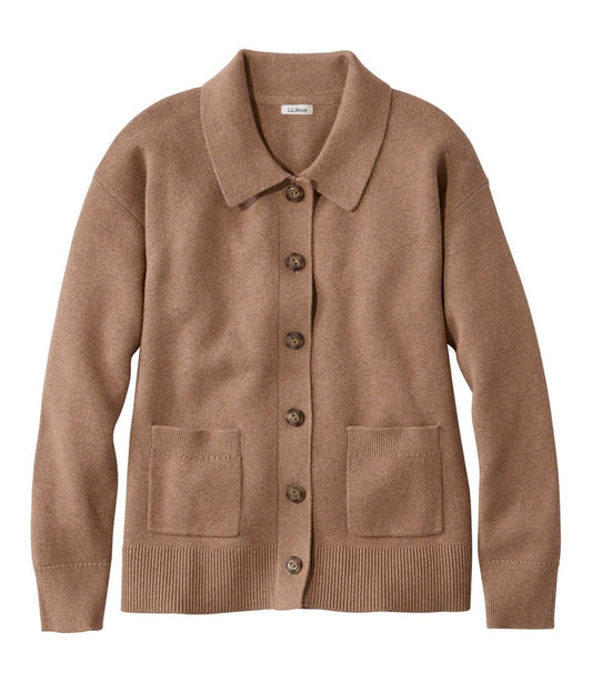 Women's Wicked Soft Cotton/Cashmere Cardigan | L.L.Bean online