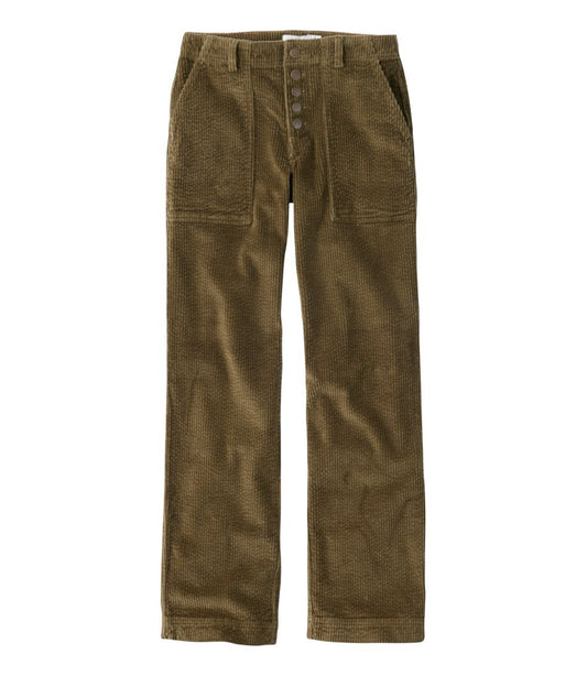 Women's Signature Utility Corduroy Pants, Mid-Rise Straight-Leg | L.L.Bean discount