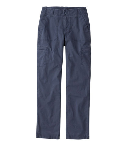 Women's 207 Vintage Cotton Canvas Pants, Mid-Rise Straight-Leg Cargo Lined | L.L.Bean outlet