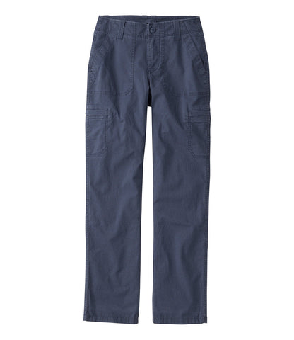 Women's 207 Vintage Cotton Canvas Pants, Mid-Rise Straight-Leg Cargo Lined | L.L.Bean outlet - US 3030