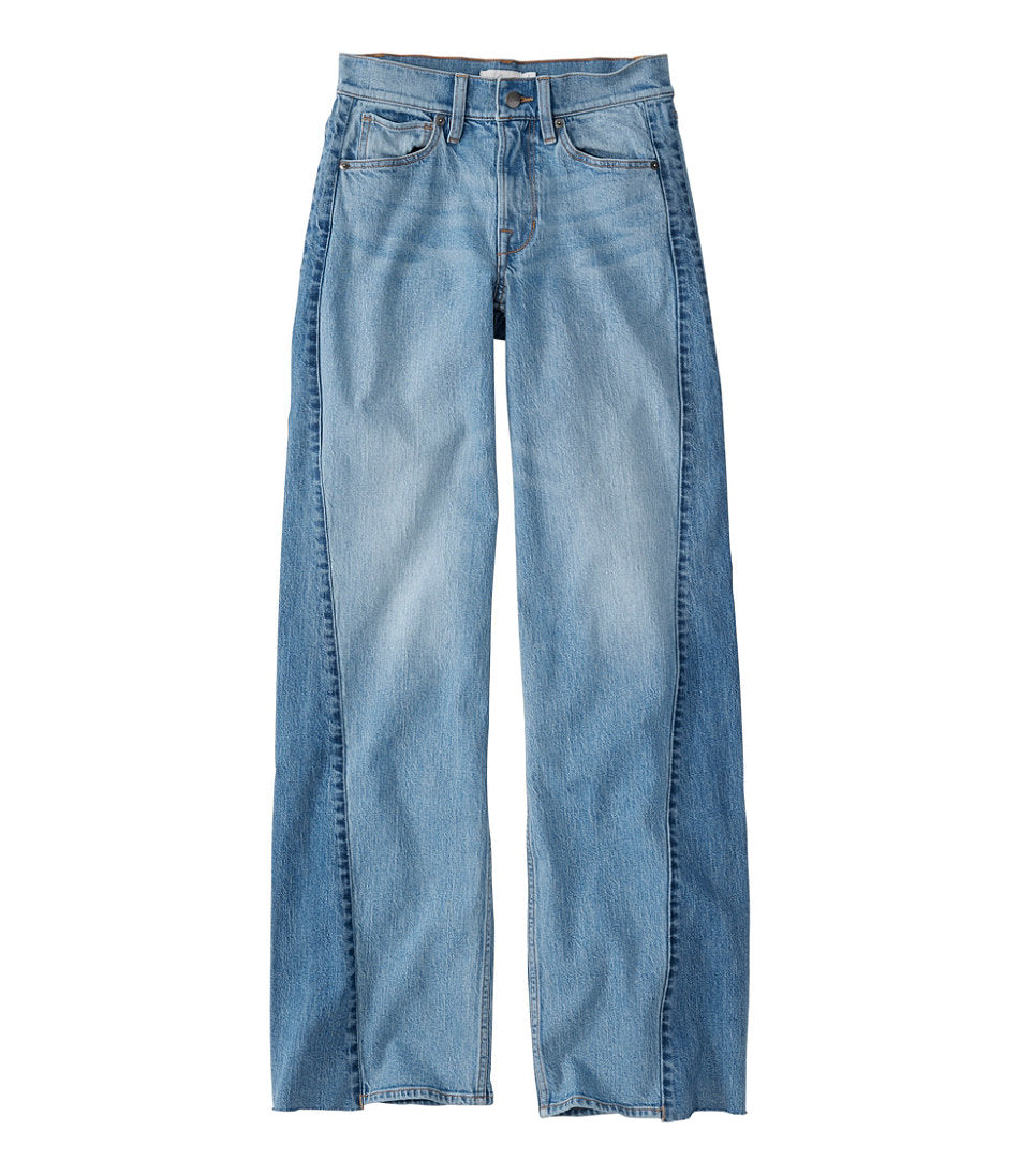 Women's Signature 1912 Premium Jeans, High-Rise Relaxed Wide-Leg | L.L.Bean on sale - US 3478