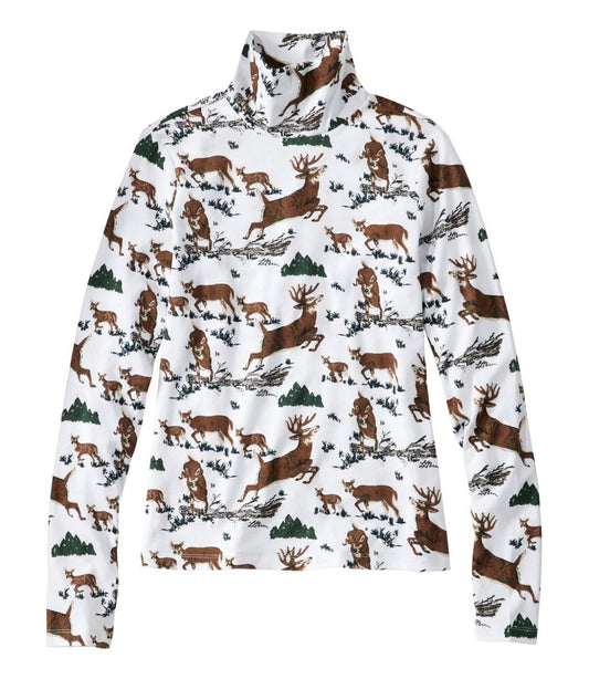 Women's Signature Lightweight Cotton Turtleneck, Novelty | L.L.Bean online