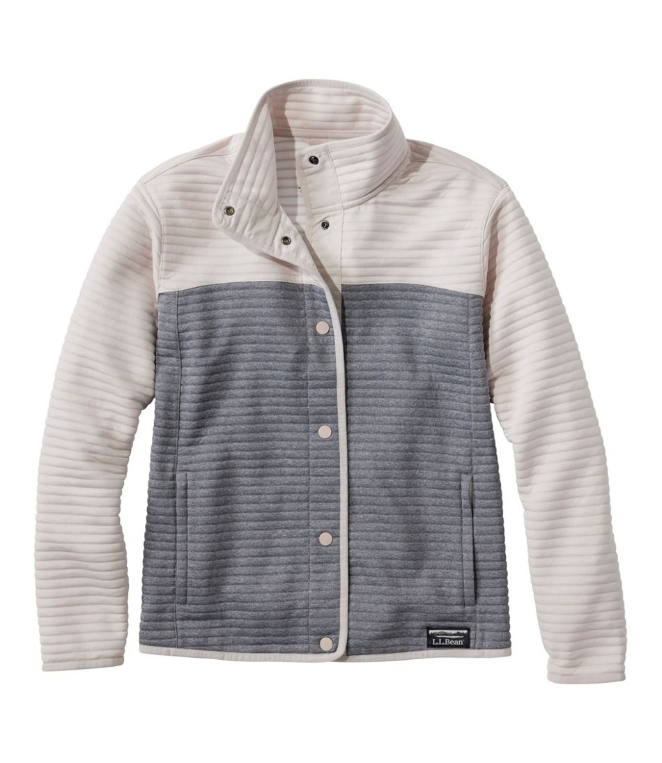Women's Airlight Snap Front Jacket, Colorblock | L.L.Bean discount