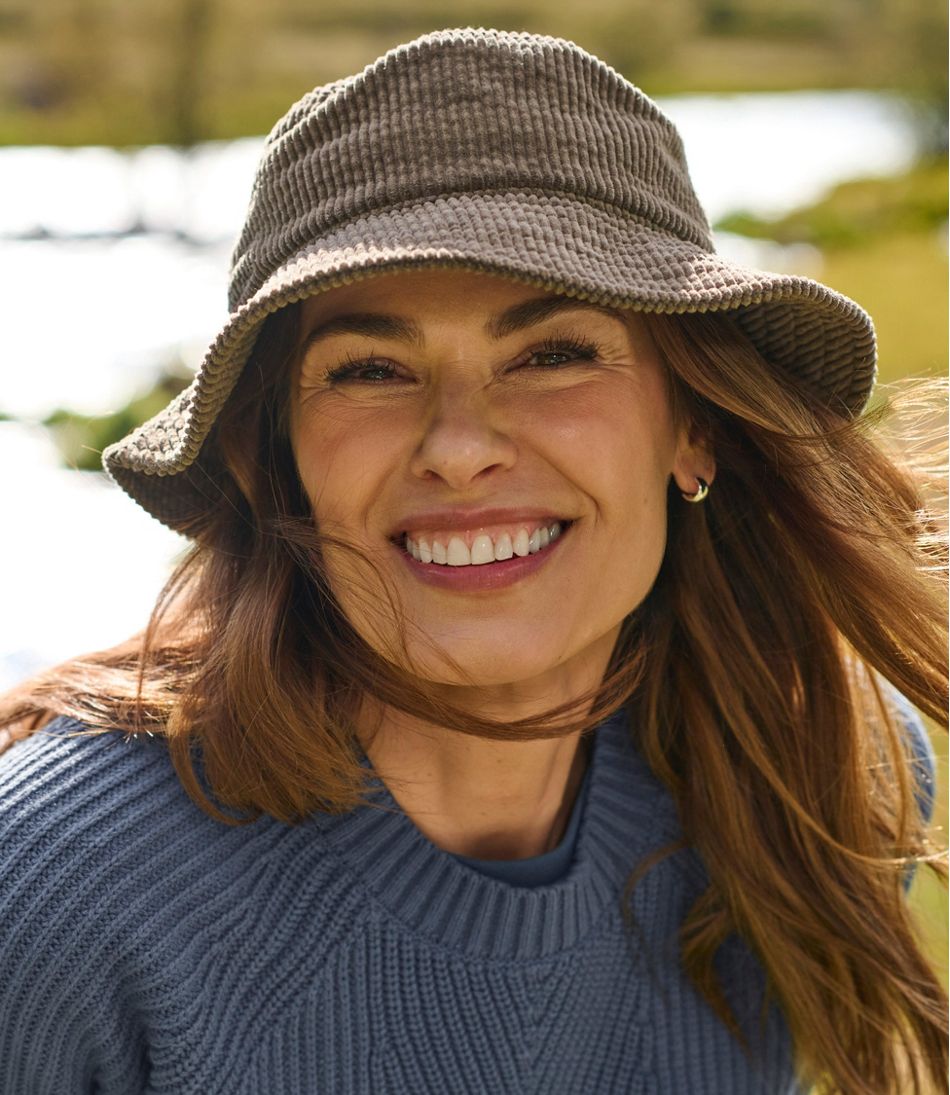 Adults' Cotton Corduroy Bucket Hat | L.L.Bean sale