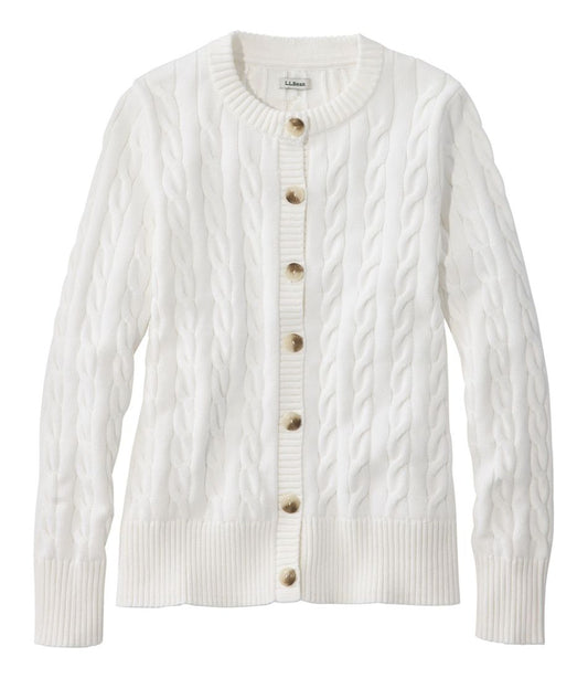Women's The Original Double L® Sweater, Cable Cardigan | L.L.Bean online