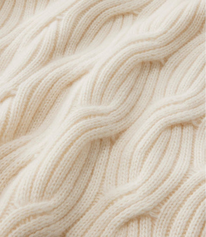 Women's Signature Premium Cashmere Cable Sweaters, Mockneck | L.L.Bean for sale