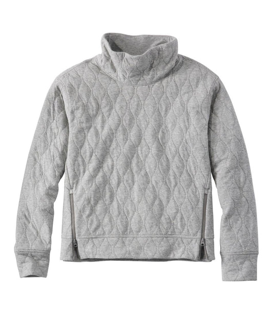 Women's VentureSoft Quilted Funnelneck Pullover | L.L.Bean for sale