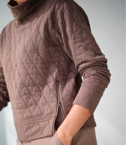 Women's VentureSoft Quilted Funnelneck Pullover | L.L.Bean for sale