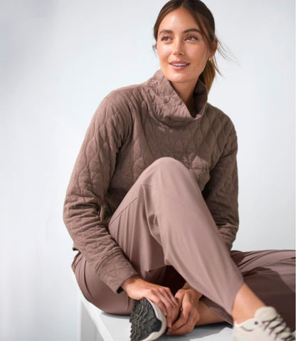 Women's VentureSoft Quilted Funnelneck Pullover | L.L.Bean for sale