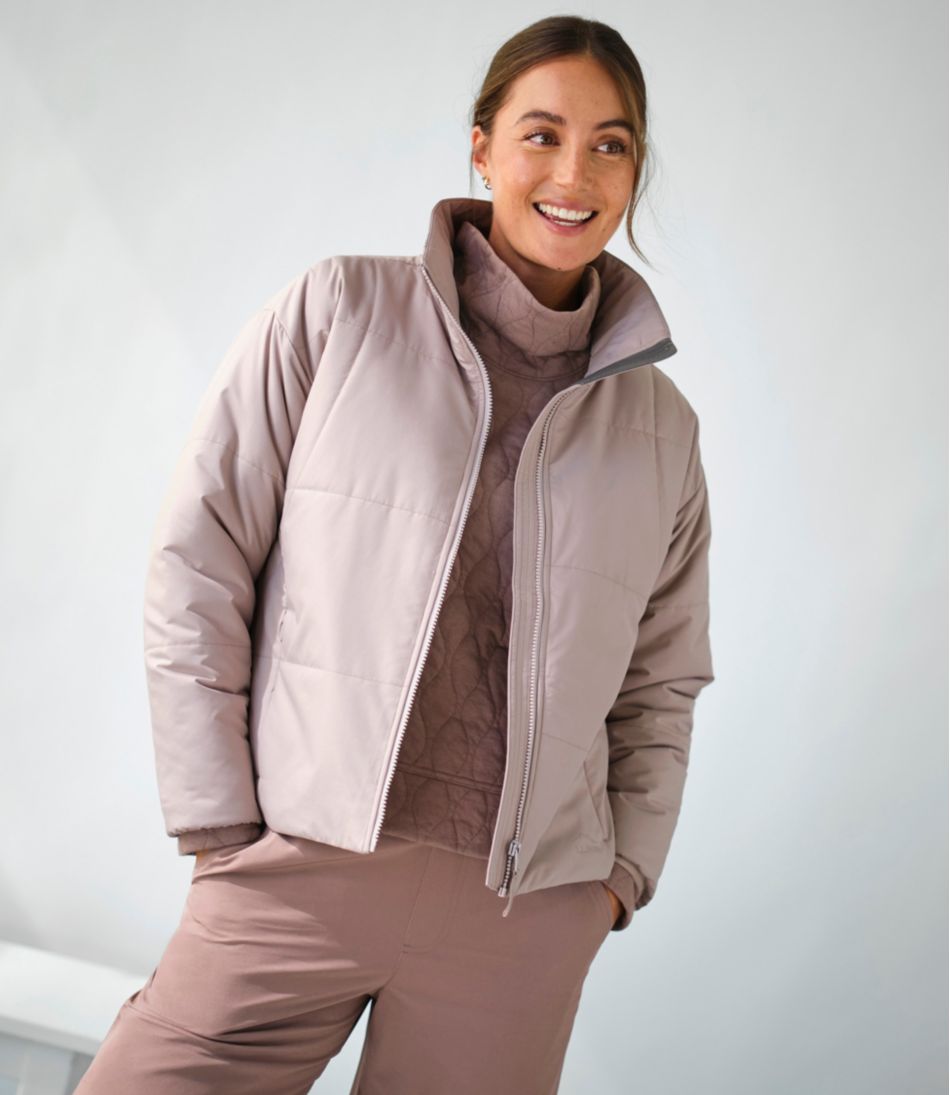 Women's VentureSoft Quilted Funnelneck Pullover | L.L.Bean for sale
