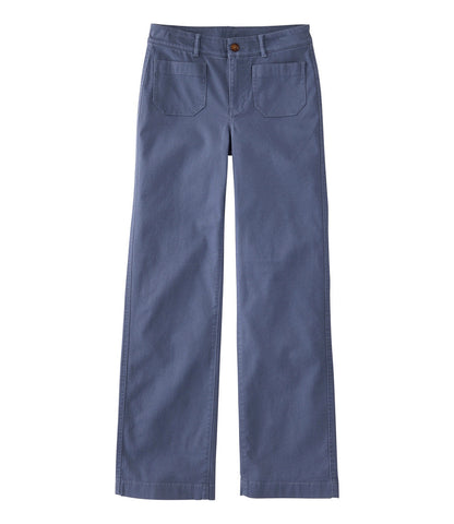 Women's Comfort Stretch Patch Pocket Pants, Mid-Rise Wide Straight-Leg Chino | L.L.Bean near me - US 7016
