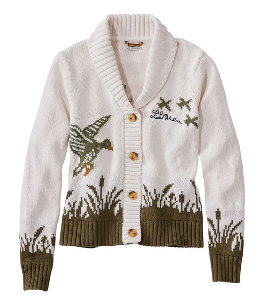 Women's Signature Original Cotton Sweater, Shawl Cardigan Novelty | L.L.Bean discount