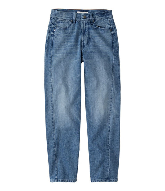Women's Signature 1912 Premium Jeans, High-Rise Barrel Ankle | L.L.Bean outlet