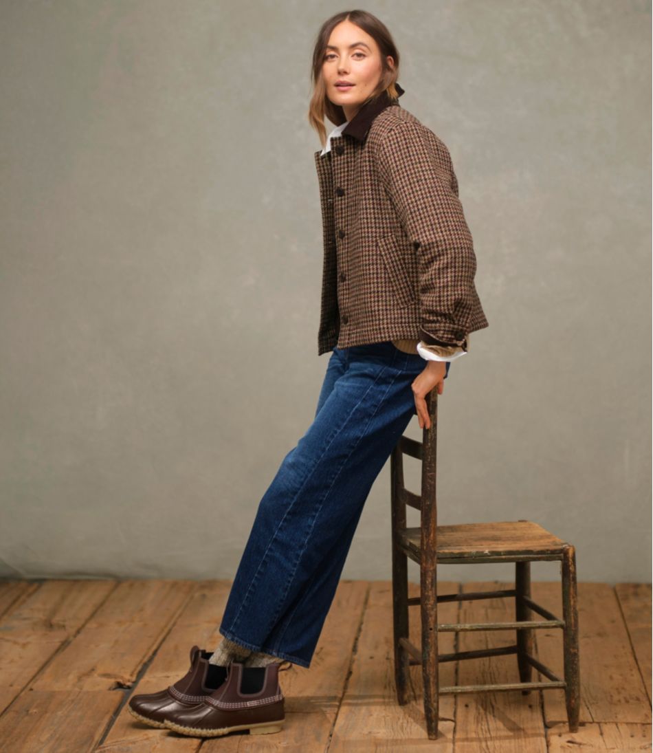 Women's Signature 1912 Premium Jeans, High-Rise Barrel Ankle | L.L.Bean outlet