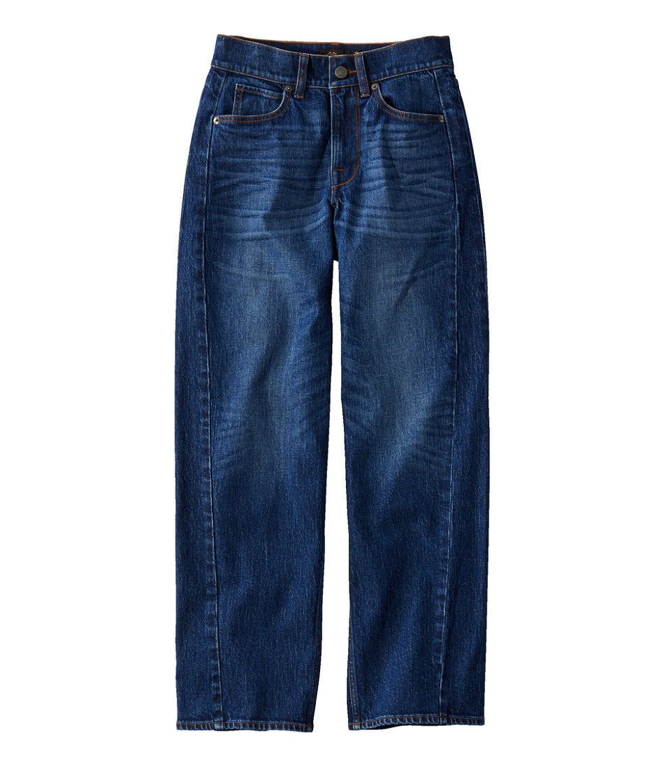 Women's Signature 1912 Premium Jeans, High-Rise Barrel Ankle | L.L.Bean outlet - US 3690