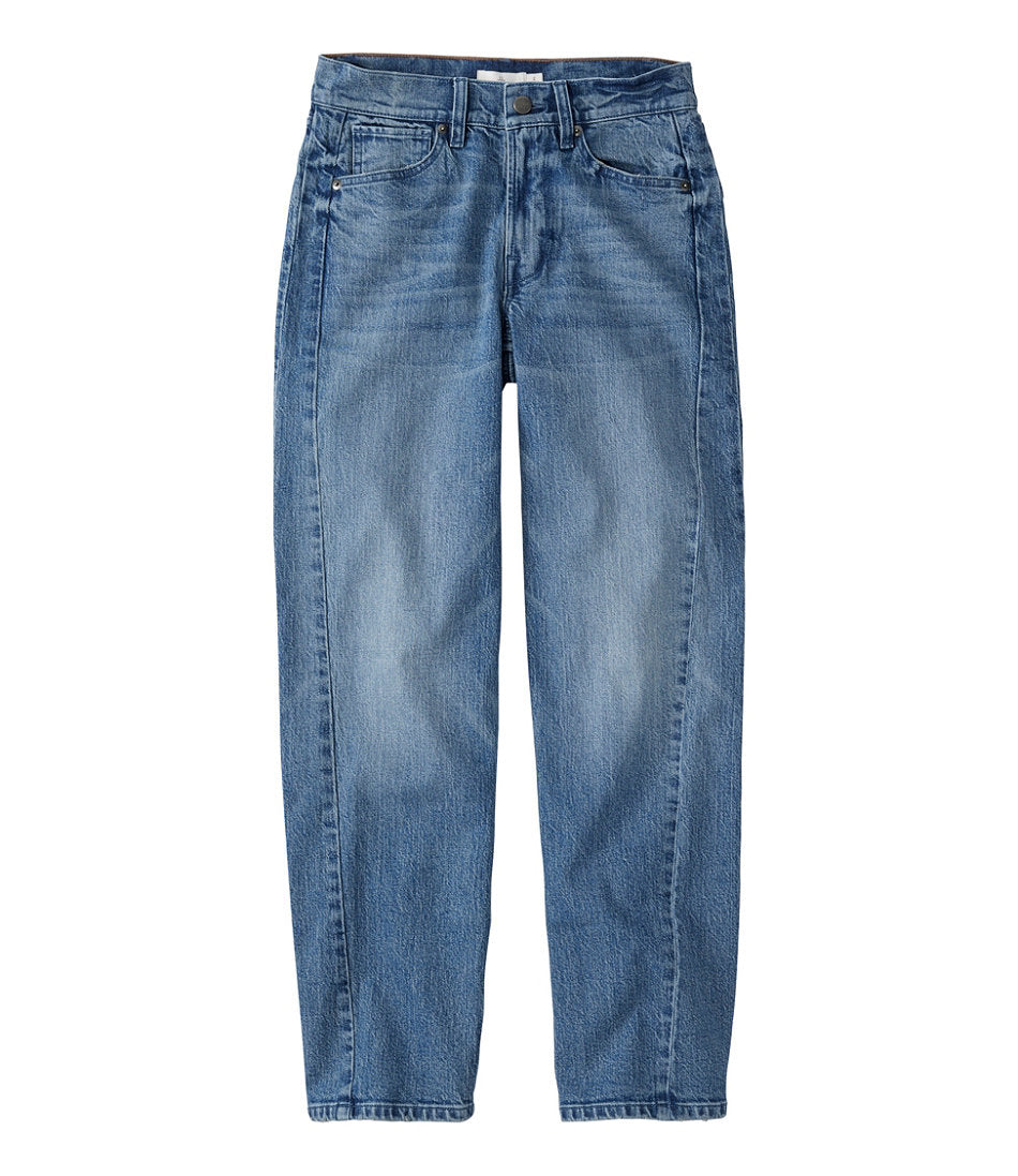 Women's Signature 1912 Premium Jeans, High-Rise Barrel Ankle | L.L.Bean outlet - US 3690