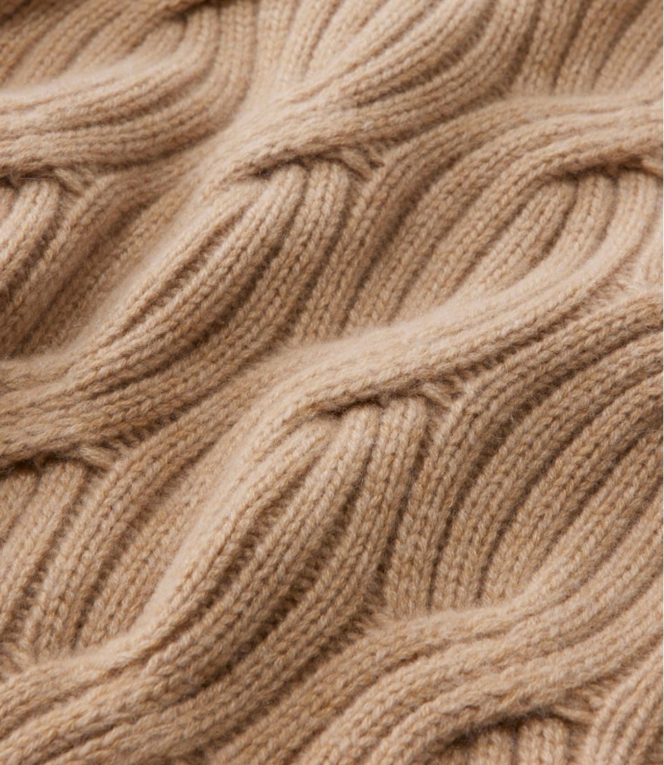 Women's Signature Premium Cashmere Cable Sweater, Crewneck | L.L.Bean near me