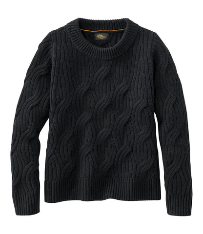 Women's Signature Premium Cashmere Cable Sweater, Crewneck | L.L.Bean near me - US 6349