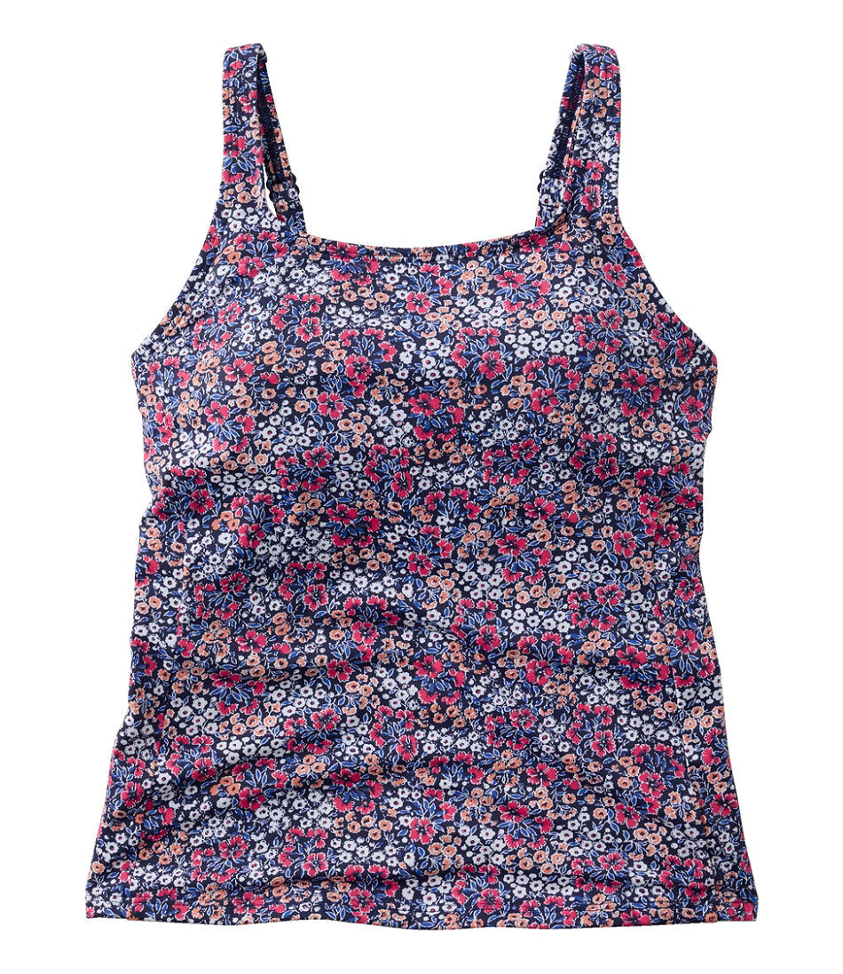 Women's L.L.Bean Coastal Essential Scoop Tankini Top, Print | L.L.Bean for sale - US 1582