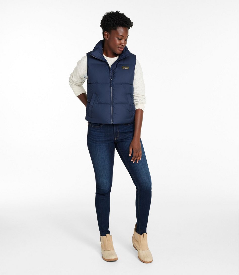 Women's Mountain Classic Down Vest, Cropped | L.L.Bean outlet