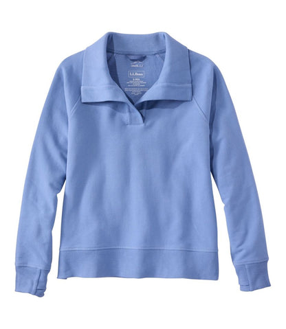 Women's Bean's Cozy Splitneck Pullover Sweatshirt | L.L.Bean for sale