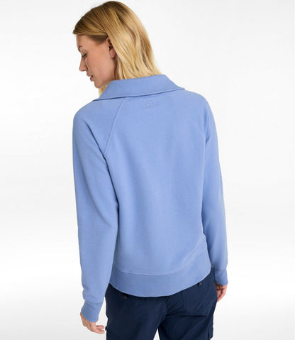 Women's Bean's Cozy Splitneck Pullover Sweatshirt | L.L.Bean for sale