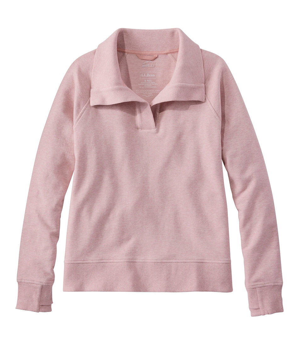 Women's Bean's Cozy Splitneck Pullover Sweatshirt | L.L.Bean for sale - US 4474