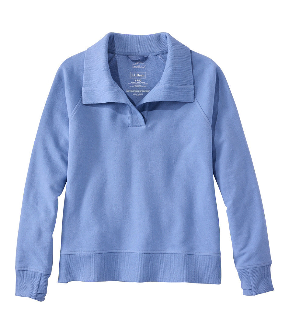 Women's Bean's Cozy Splitneck Pullover Sweatshirt | L.L.Bean for sale - US 4474