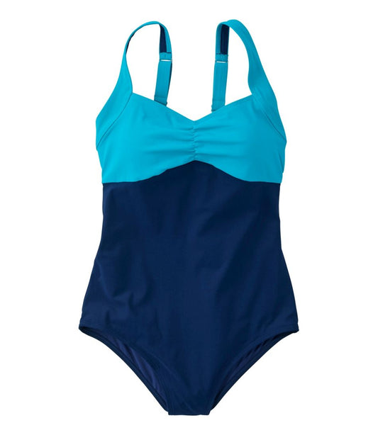 Women's Shaping Sweetheart Tanksuit, Colorblock | L.L.Bean sale