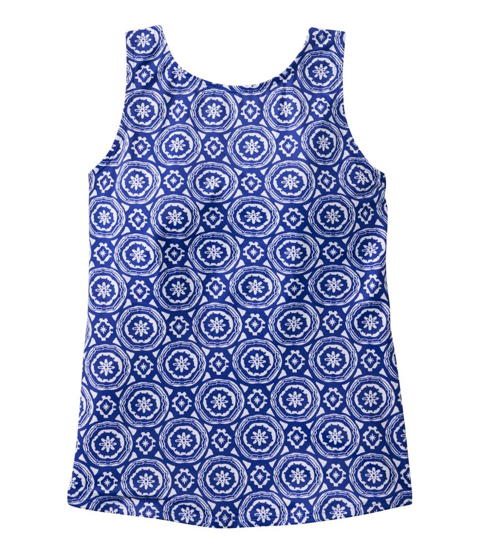 Women's BeanSport Highneck Tankini Top, Print | L.L.Bean outlet