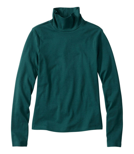 Women's Signature Lightweight Cotton Turtleneck | L.L.Bean near me