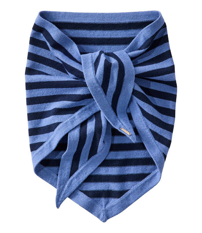 Women's Cotton/Cashmere Knit Triangle Scarf, Striped | L.L.Bean on sale - US 9797