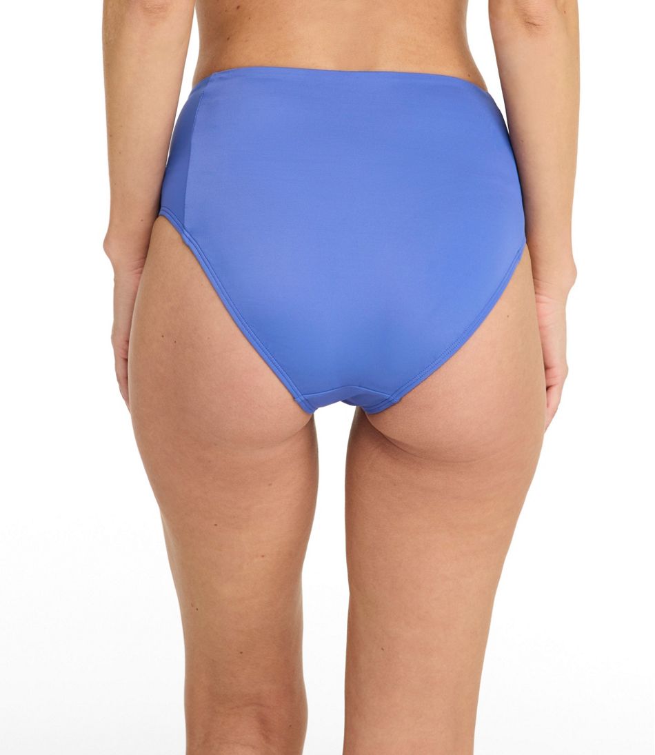 L.L.Bean Coastal Essential Swimwear, High-Rise Brief | L.L.Bean online