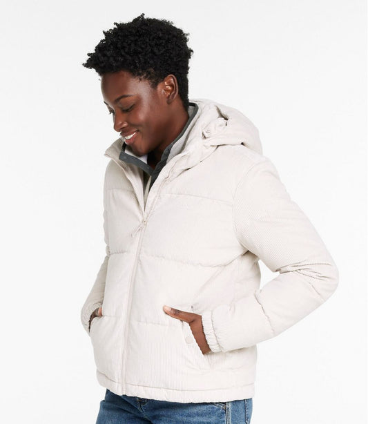 Women's Mountain Classic Down Jacket, Corduroy | L.L.Bean sale