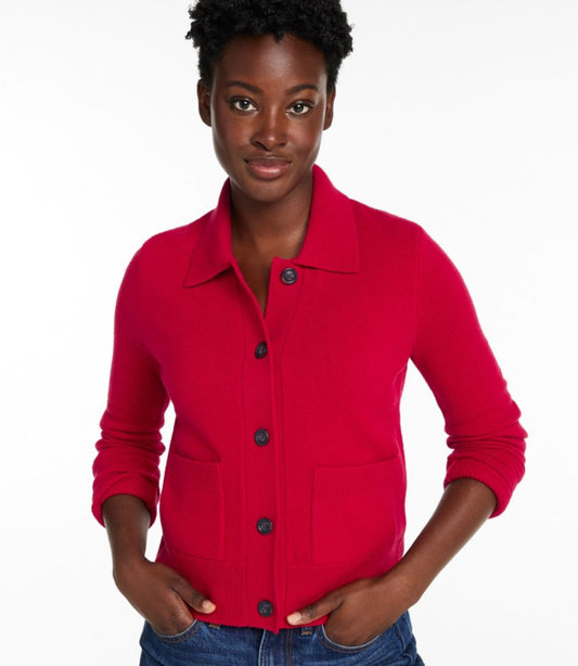 Women's Signature Camp Merino Wool Sweater, Cardigan | L.L.Bean discount