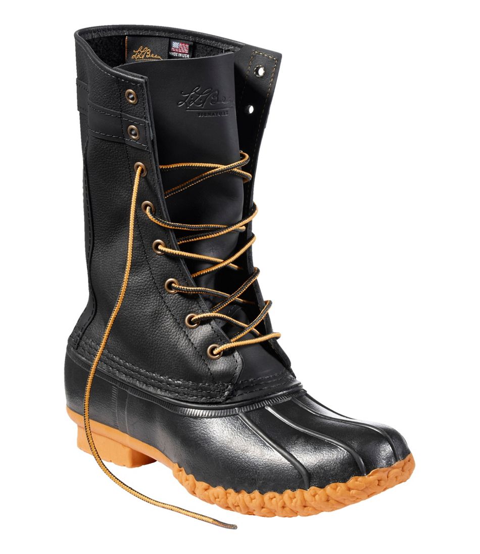 Women's Signature Bean Boots, 11" Cruiser Leather | L.L.Bean online