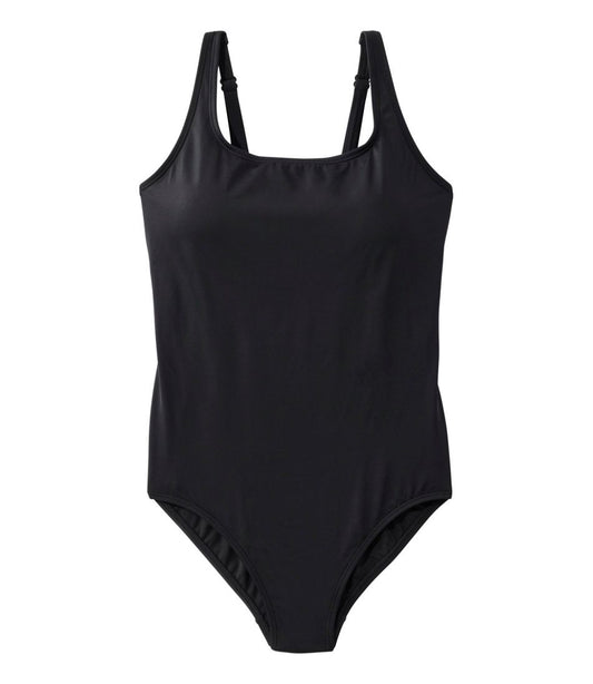Women's L.L.Bean Coastal Essential Swimwear, Scoop Tanksuit | L.L.Bean on sale