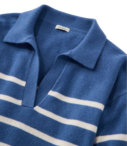 Women's Classic Cashmere Sweater, Relaxed Polo | L.L.Bean online
