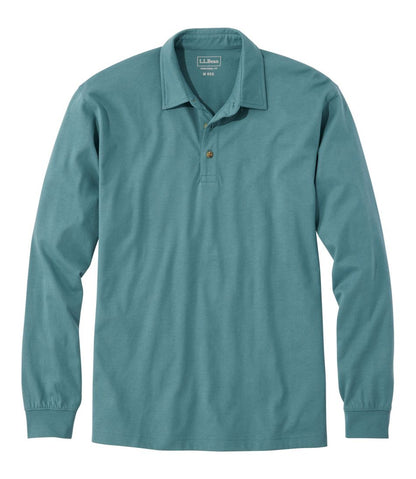 Men's Carefree Unshrinkable Polo, Long-Sleeve, Without Pocket | L.L.Bean near me