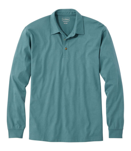 Men's Carefree Unshrinkable Polo, Long-Sleeve, Without Pocket | L.L.Bean near me
