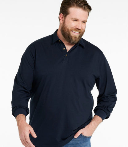 Men's Carefree Unshrinkable Polo, Long-Sleeve, Without Pocket | L.L.Bean near me