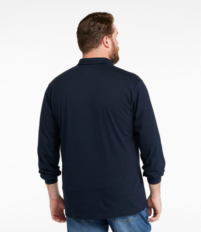 Men's Carefree Unshrinkable Polo, Long-Sleeve, Without Pocket | L.L.Bean near me